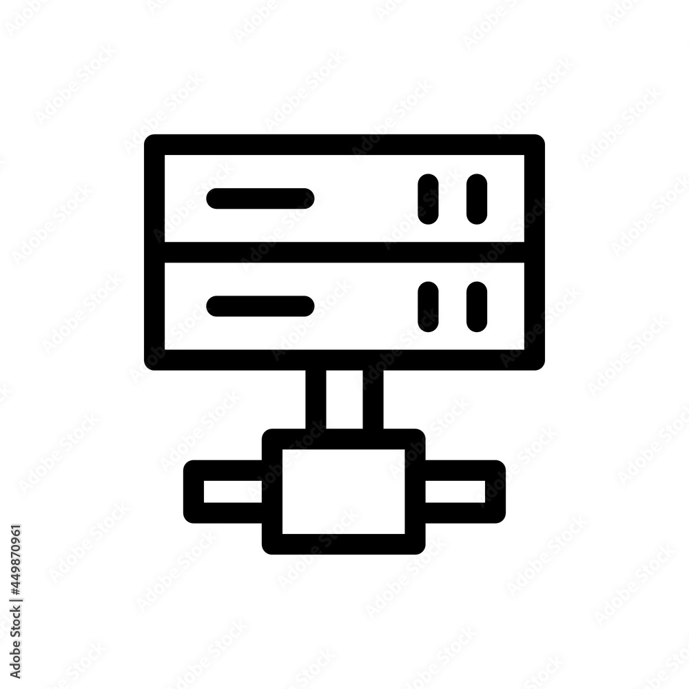 server icon illustration vector graphic server icon illustration vector graphic
