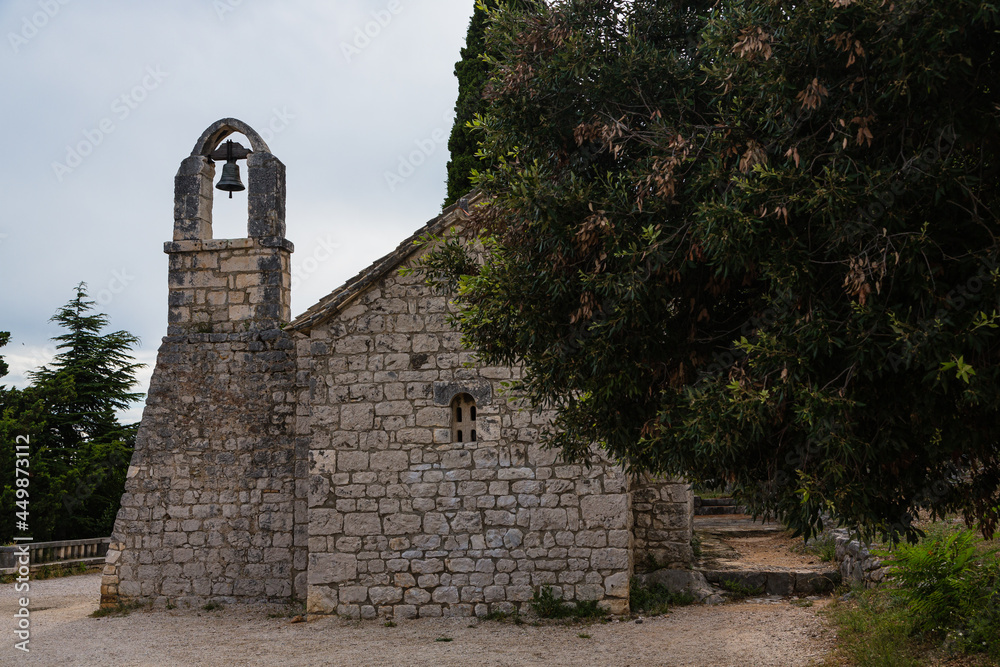 クロアチア　スプリットのマルジャンの丘の聖ニコラ教会　Church of St. Nikola