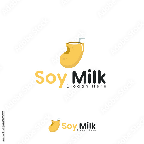 Logo soy milk helath fresh drink