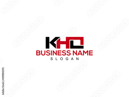 Alphabet Letter KHO Logo Icon Vector For Business photo