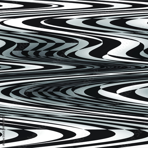 Vector abstract illustration between black and white color
