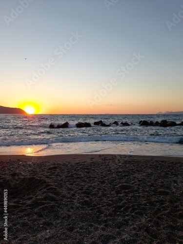 Tramonto al mare in Sicilia