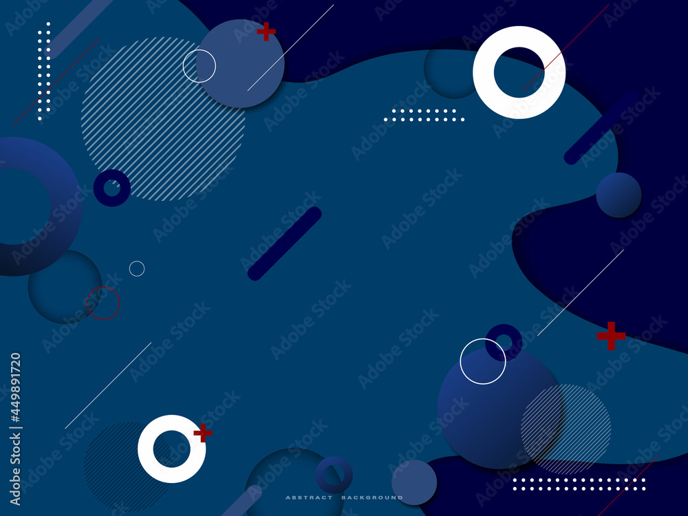 abstract blue background with circle shape abstract blue background with circle shape
