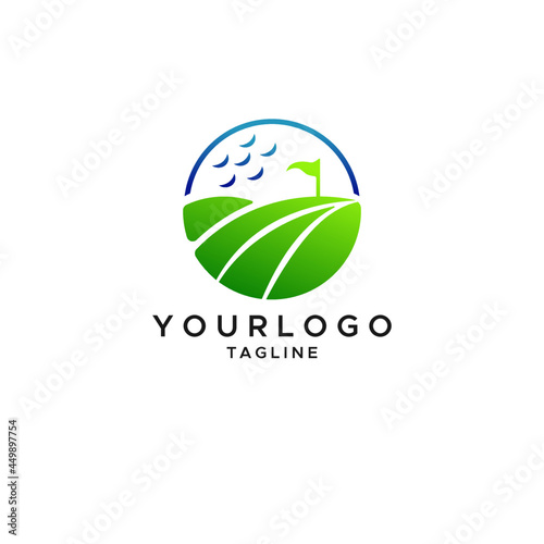 Golf is a club-and-ball sport in which players use various clubs to hit balls into a series of holes on a course in as few strokes as possible.