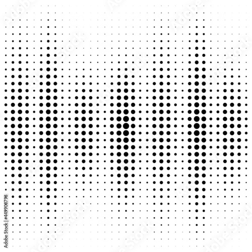 Abstract halftone dotted background. Futuristic grunge pattern, dot, wave. Vector modern stylish pop art texture for posters, sites, business cards, covers, labels mockup.