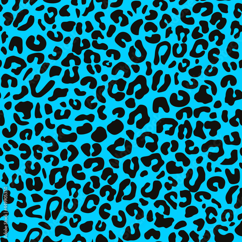 pattern design of leopard animal print vector