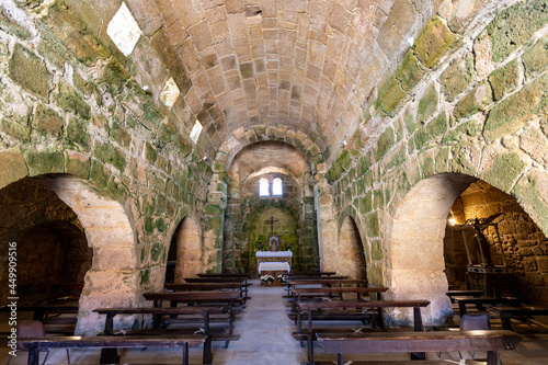 small early Christian church of San Giovanni. Sinis Peninsula, San Giovanni in Sinis, Cabras, Oristano, Sardinia, Italy