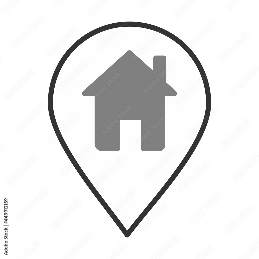 Location Linear Vector Icon Design Location Linear Vector Icon Design