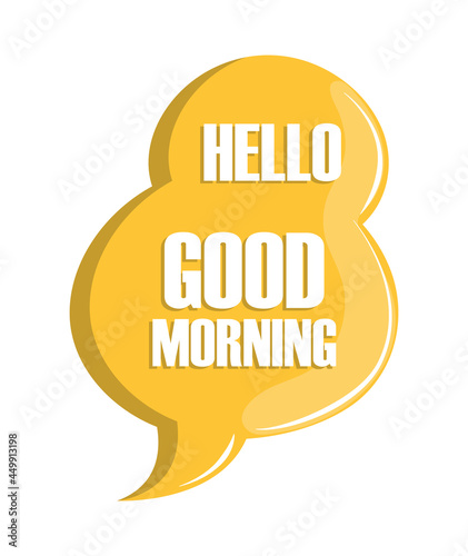 hello good morning