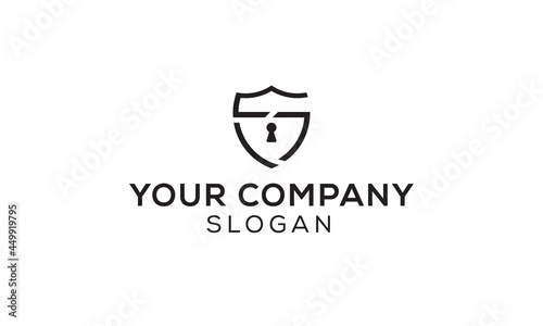 Guard and Shield Logo Vector  Protect logo design template  Graphic security icon label  Security lock logo