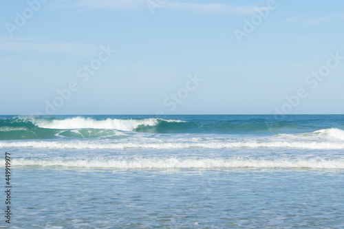 Waves at Santinho beach, Brazil
