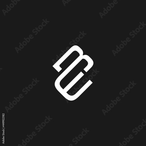 LETTER E AND B LOGO DESIGN