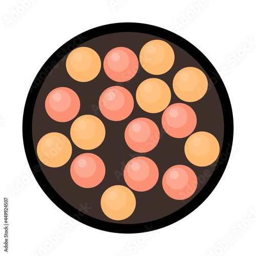 Cosmetic Palette Beauty Make Up Accessory Pattern