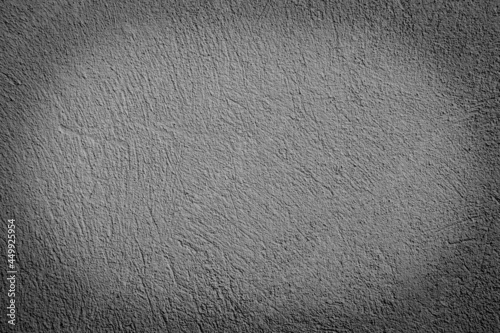 grey painted concrete texture with shadow elements use for background. 
