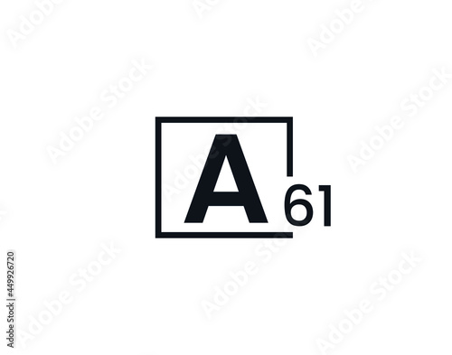 A61, 61A Initial letter logo
