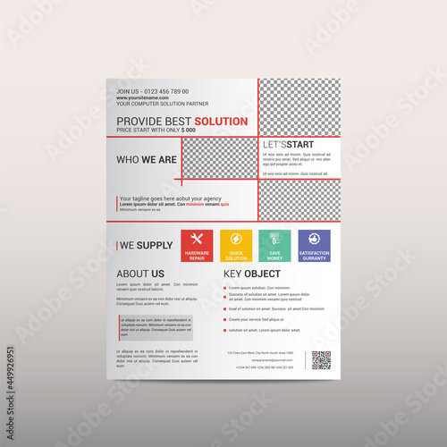 Colorfull Business Flyer Template