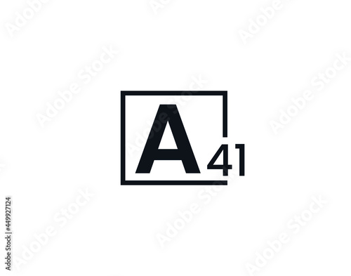 A41, 41A Initial letter logo