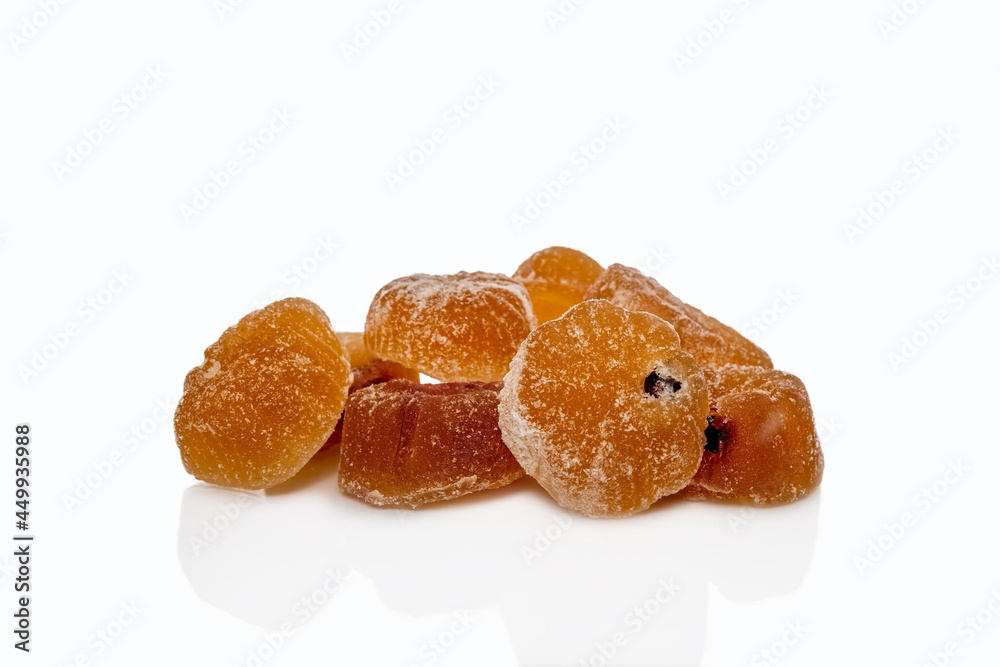 Fruit jelly on a white background. Isolate. Gummy sweets. Fruit jelly on a white background. Isolate. Gummy sweets.