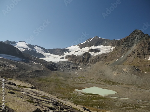 Plan des Evettes et glacier des Evettes, Haute Maurienne