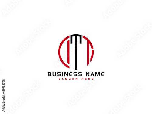 Letter ITT Logo Iocn Vector Image For Business