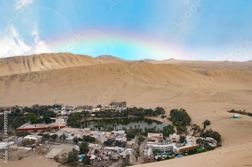 desert town Peru Huacachina
