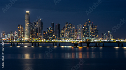 Night in Panama city