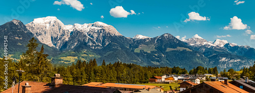 Beautiful alpine summer view near Berchtesgaden, Bavaria, Germany