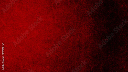 texture of red shabby paper. red background. Plaster, Vignette. Background for design and presentations. Old distressed wall backdrop, grunge background or texture. 