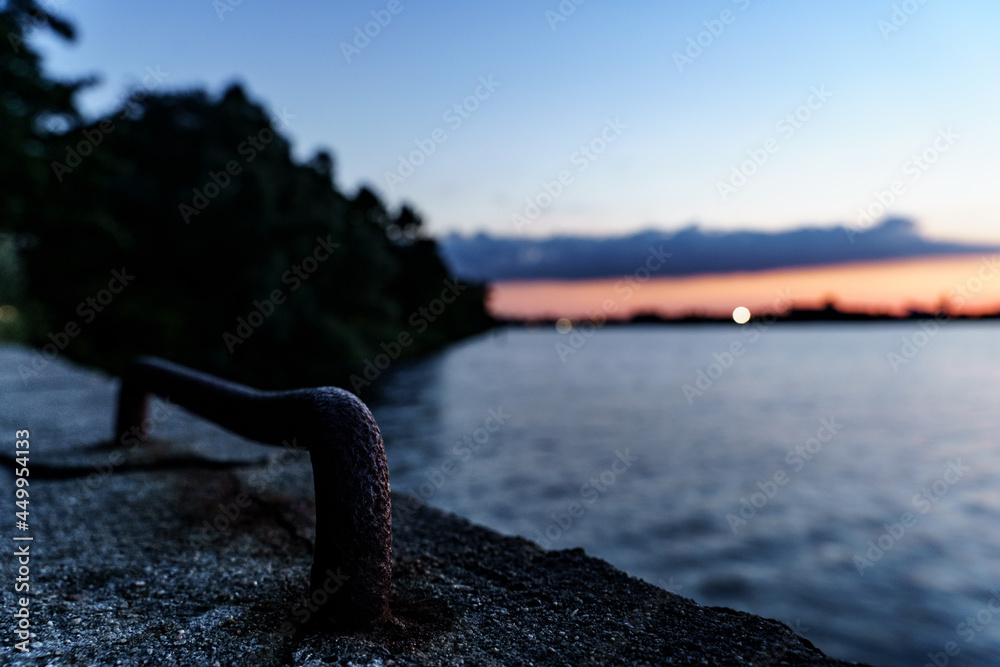 Fototapeta premium Sonnenuntergang Nordsee