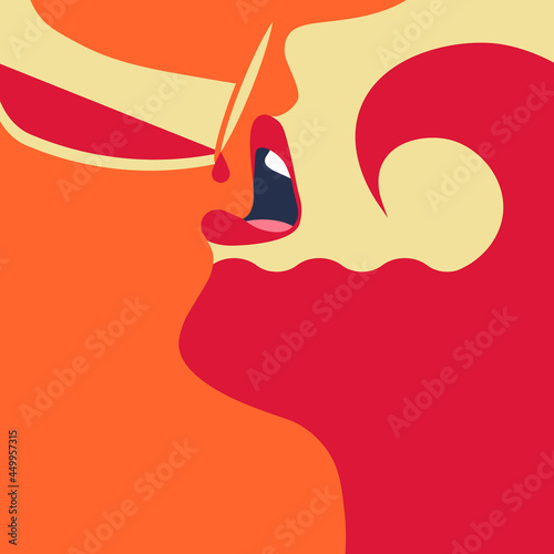 Global Health - Drug Abuse - woman abusing wine - alcohol