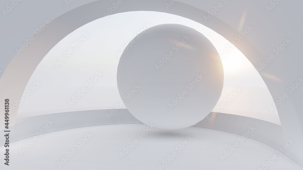 Abstract white background geometric pattern in design 3d render Abstract white background geometric pattern in design 3d render