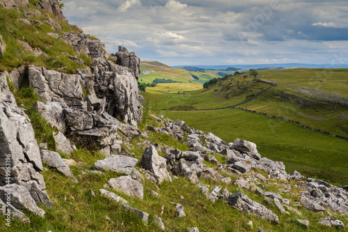 Smearsett Scar from above Feizoe near to settle in the yorkshire dales