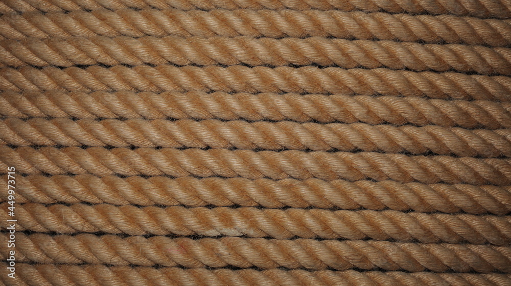 Background from a large number of thin ropes Background from a large number of thin ropes