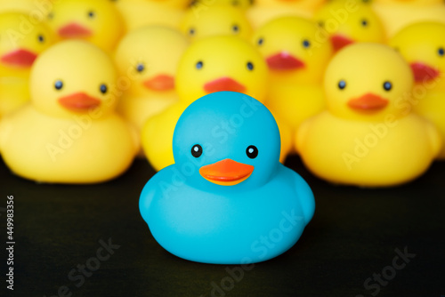 Closeup of rubber duckies © Rawpixel.com