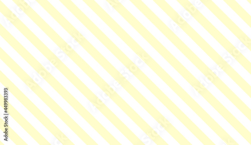 黄色い斜めにシマシマ模様が入ったストライプ柄の背景。