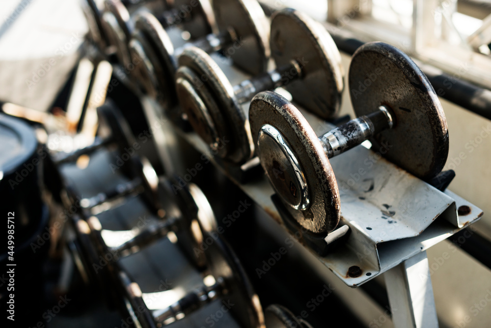 Fototapeta premium Fitness equipment