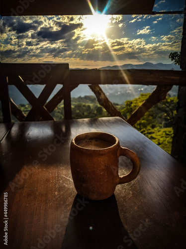 Cup of Hot Chocolate in Xilitla photo