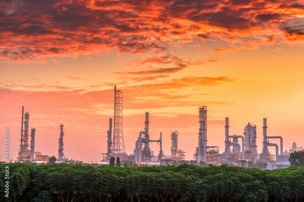 Process Oil-Gas Refinery Plant Industry, Oil Power and Fossil Energy Manufacturing Factory. Petroleum and Petrochemical Distillation Processing Building. BusinessPetrol Oil-Gas Refinery Industrial Process Oil-Gas Refinery Plant Industry, Oil Power and Fossil Energy Manufacturing Factory. Petroleum and Petrochemical Distillation Processing Building. BusinessPetrol Oil-Gas Refinery Industrial