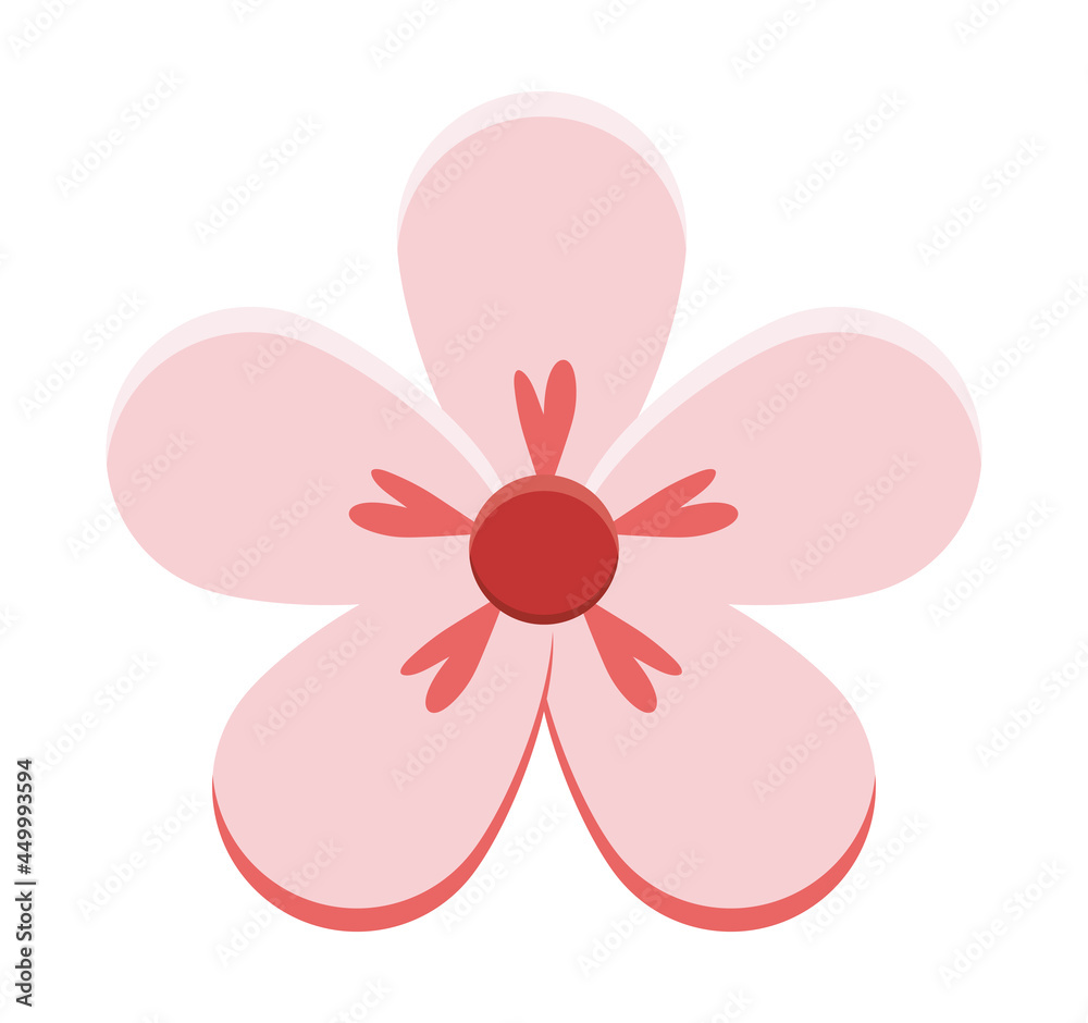 pink flower design