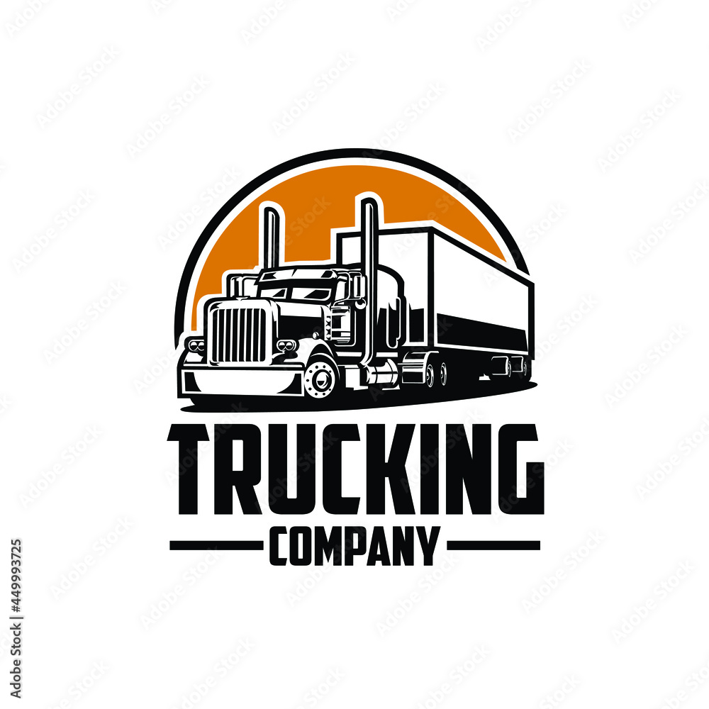 Perfect logo for trucking and freight industry. Trucking company ready ...