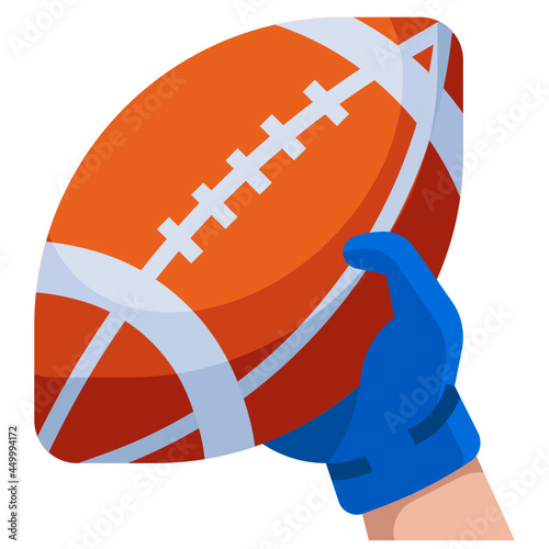 TOUCHDOWN flat icon