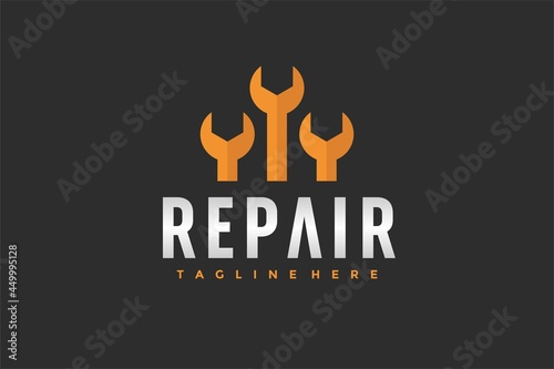 three wrench logo
