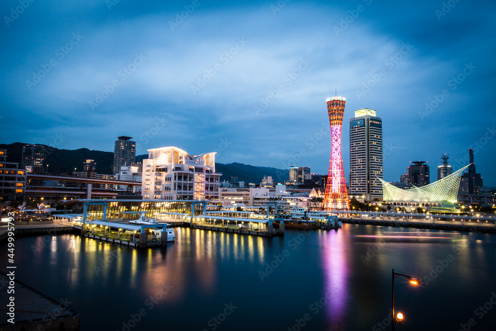 Fototapeta premium 일본의 고베시
