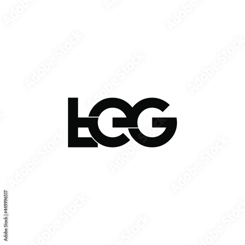 teg initial letter monogram logo design