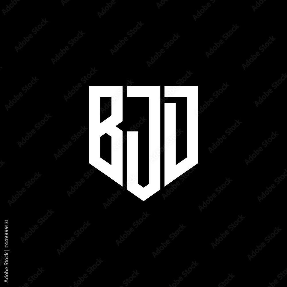 BJD letter logo design on white background. BJD creative initials letter  logo concept. BJD letter design. Stock Vector | Adobe Stock