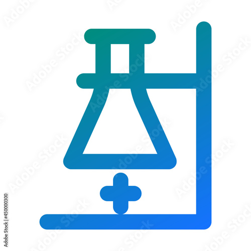 Beaker glass icon