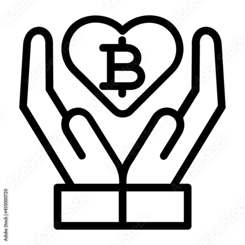 Donate Thai Baht Money Icon
