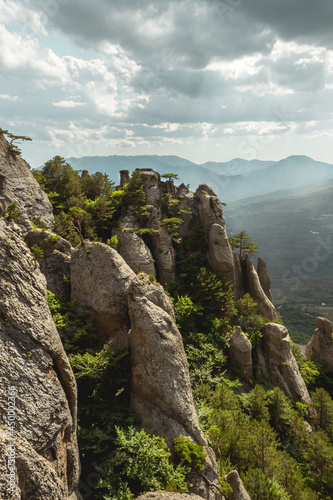 Demergy Rock at Crimea at summer