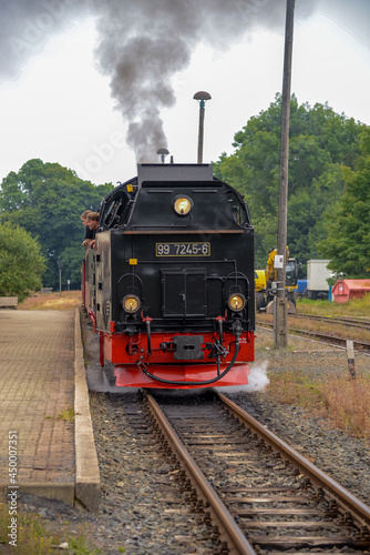 Brocken Bahn in National Park Harz in Germany