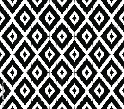 Abstract, fabric morocco, geometric ethnic pattern seamless flower color oriental. Background, Design for fabric, curtain, carpet, wallpaper, clothing, wrapping, Batik, vector illustration ,carpet.